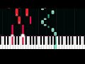 Bruno Mars - It Will Rain (Easy Piano Tutorial)