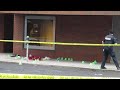 Hamilton Police forensics / photgrapher on scene downtown shooting investigation Mar 6, 2024 #HamOnt