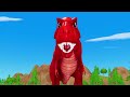 2 Evil Dinosaurs vs Brachiosaurus - Dinos Friends Rescue | Jurassic World Fights Cartoons 2024