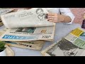 ASMR Sorting 1980s Newspapers (Heaps!) • No Talking