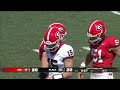 Team Black vs Team Red Highlights (Second Half) | 2024 Georgia Football Spring Game