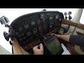 Full IFR Flight - ILS to 400ft, Rain, Solid IMC