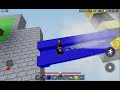 Trying to put Smoke Bombs into use in Roblox Bedwars