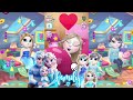 My talking Angela 2 | Elsa and Jack Frost | Frozen | Family | cosplay