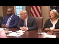 President Trump Meets with Inner City Pastors