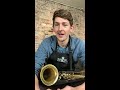 How to get a perfect tone on the sax. These daily exercises will improve your saxophone sound!