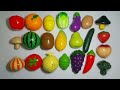 Learn names of fruits and vegetables by a simple matching game for kids|果物と野菜|