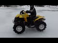 Rippin ATVs on THIN ICE || SPRING MELT