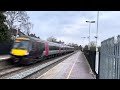Fast trains at Narborough