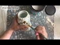 Glass Jar Makeover | DIY Glass Jar Makeover using molds | Trash to Treasure | Upcycled Jars