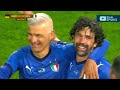 REMEETING OF THE LEGENDS OF THE WORLD CHAMPIONS GERMANY AND ITALY PLAYED A MATCH FILLED WITH GOALS