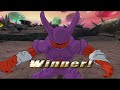 Dragon Ball Z: BT3 3 Ultimate Challenge! Super Janemba VS Hirudegarn (COM level - Very Strong)