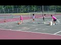 Minka 1st Tennis Class Age 5