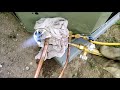 Brazing Copper Tubing to HVAC Service Valves with a Oxy Acetylene Cap N Hook Torch Tip!