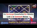 JUPITER IN DIFFERENT HOUSES | SPOUSE | MARRIAGE | MONEY | VEDIC ASTROLOGY | JUPITER IN ALL HOUSES