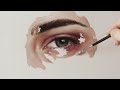 OIL PAINTING DEMONSTRATION #1 || How To Paint An Eye