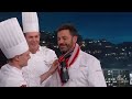 Chef Thomas Keller & Jimmy Kimmel Make Award Winning Dish