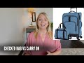 Solo Travel Tips for Beginners: Checked Bag Vs Carry On (The Clear Winner)