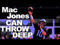 Mac Jones Can't Throw Deep