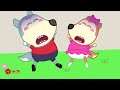 Pembe ve Mavi Banyolu Wolfoo, Hangisi En İyisi? - Çocuklar için çizgi film 🐺 @WolfooTurkce
