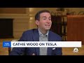 ARK Invest CEO Cathie Wood: Tesla 'epitomizes the convergence among technologies' that we see today