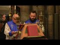 Special Service at Westminster Abbey