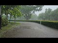 Heavy rain sounds, White noise asmr to relieve tension and calm the mind, asmr sounds