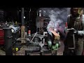 Forging a crucible steel sword, the complete movie, the process explained.