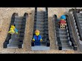 Funktionierender Aufzug | Rolltreppen im Kaufhaus|Folge 118| LEGO® Klemmbaustein Stadt Baustein