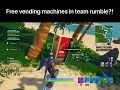 New Red Vending Machines in a Team Rumble match?