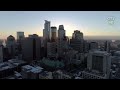 Minneapolis usa 2022 in 4K Ultra HD - Drone and Time Lapse Video + Inspiring Music | Minnesota, USA