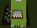 Chess Pieces In Minecraft! #shorts #minecraft