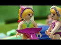 Playmobil Film - Familie Hauser beim Meerjungfrauen - Wettbewerb im Aquapark - Video für Kinder