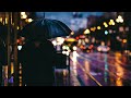 Gentle Rain Sounds on the Street | Calm Rain | Relaxing Rain to Fall Asleep and Study | 10 Hours |HD