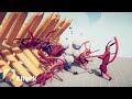 MEDIEVAL KING ARMY 👑 vs 🥷 100x DYNASTY ARMY / Totally Accurate Battle Simulator ( TABS )