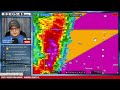 🔴Tornado On The Ground In Missouri! With LIVE Storm Chasers
