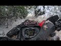 Raw Winter Conditions ❄️😱 Can Am Renegade 1000R vs Crazy Deep Snow❗️Full Throttle