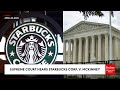 ‘Seriously?’: Justice Samuel Alito Laughs At Lawyer’s Response During Starbucks Union Case