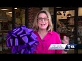 Mountain Brook supports shark attack victims with purple ribbons