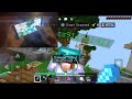 Minecraft Hive Skywars HANDCAM (Mobile Gameplay)