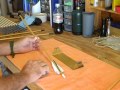 Straightening the Finished Wood Arrow