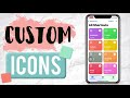 How to Customise App Icons on iPhone (iOS 14) | Kayla's World