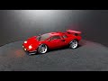 Kyosho dNano Lamborghini Countach LP500S 1:43 with lights