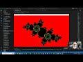 Mandelbrot & Julia fractals using python & pygame