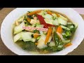 Cah sayur sawi putih tahu vegetarian