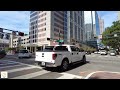 Downtown Tampa, Florida - 4K Walking Tour with Stereo City Sounds