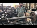 Incredible Machining process of Giant Nut & Bolt for Steel Mill Machinery