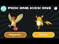 Pick One Challenge Pokemon Edition, Pick One Kick One Challenge