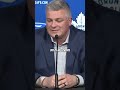 Sheldon Keefe On His Future With The Leafs #nhl #hockey