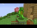 JJ and Mikey Found a SECRET BASE Under The BIG VILLAGE in Minecraft survive Maizen